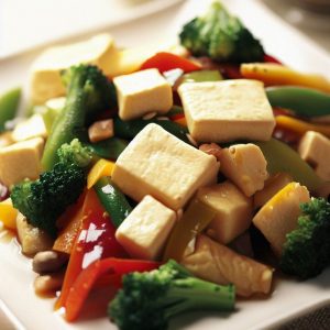 두부 채소 볶음