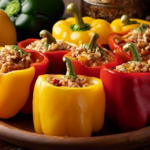 지중해 속 속을 채운 피망