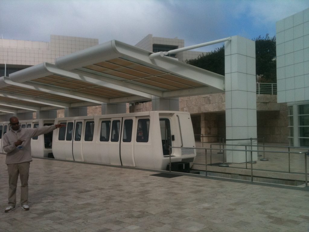 게티센터 메트로 레일