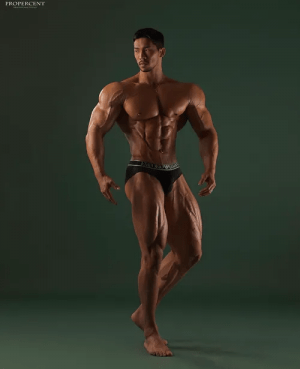 보디빌더 김민수