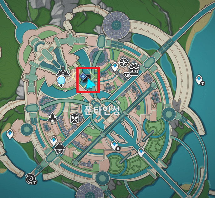 대장간 NPC 에스타블레 위치