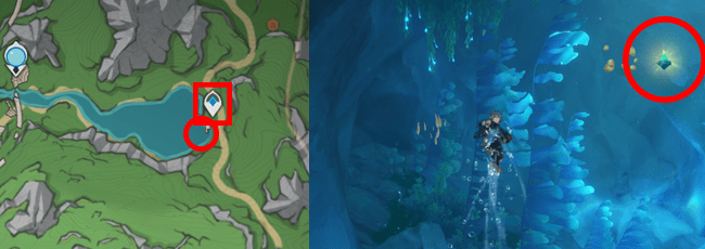 신비로운 광석 2번 위치