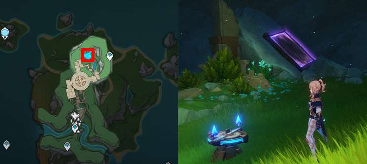 거울 기믹 3번 위치