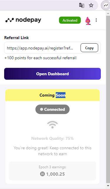 nodepay 크롬