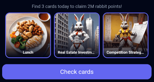 로키래빗 데일리콤보 8월 15일