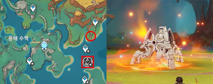 비밀근원 기계 구축기 위치